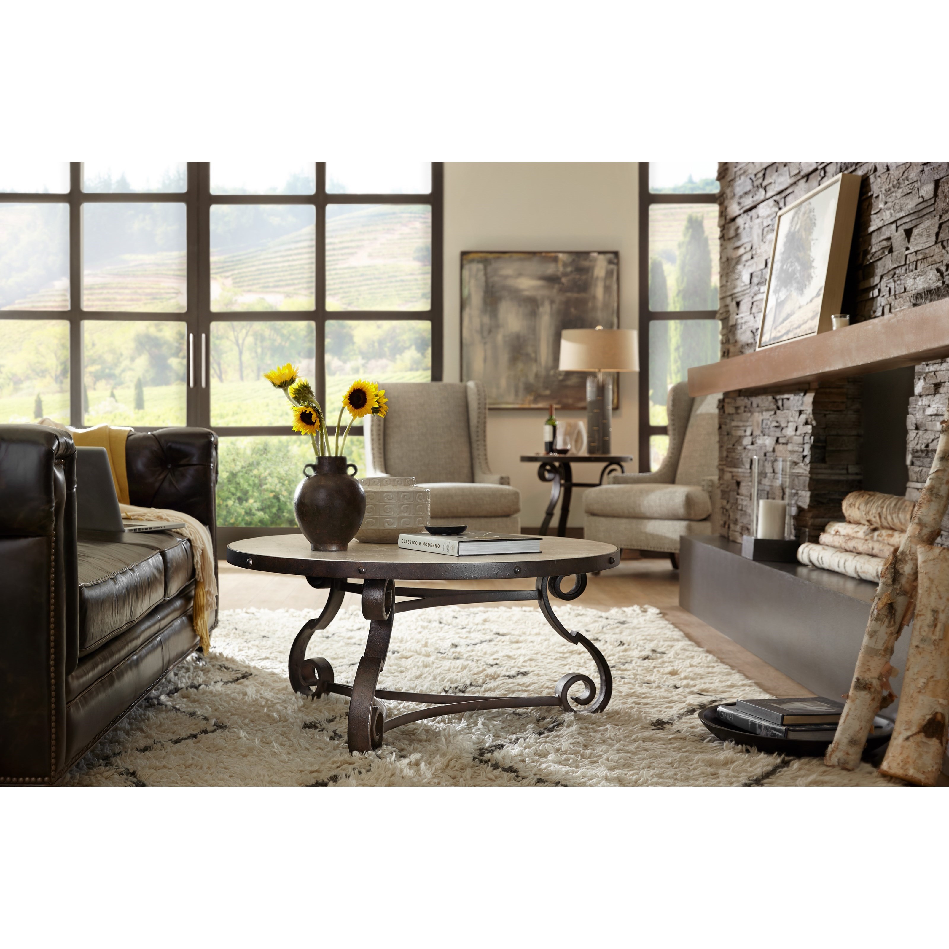 Hooker top side tables